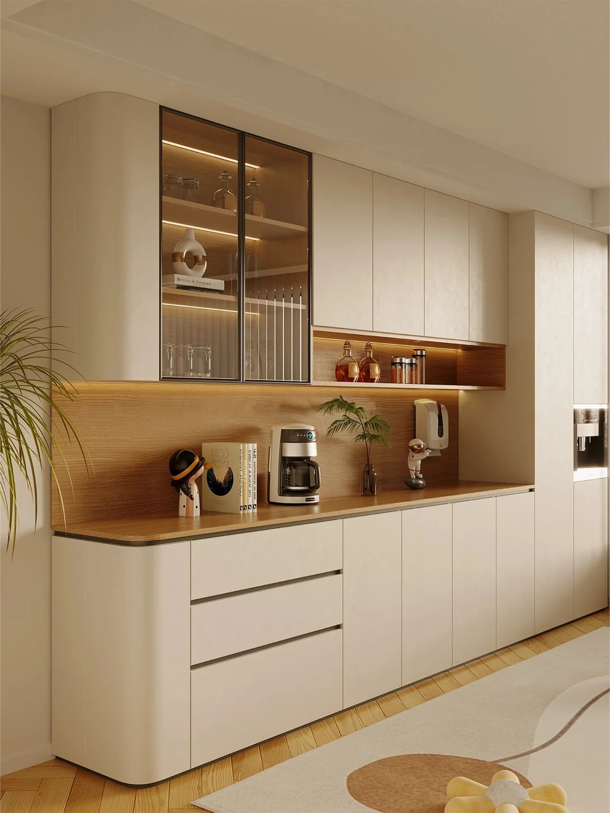 Dining sideboard for a Singapore home