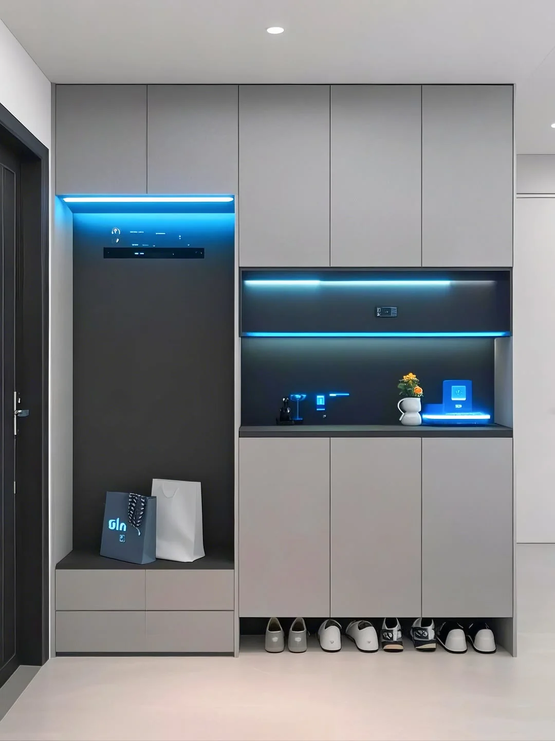 Entry shoe cabinet for a Singapore home